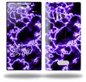 Electrify Purple - Decal Style Skin (fits Nokia Lumia 928)