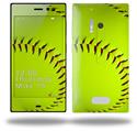 Softball - Decal Style Skin (fits Nokia Lumia 928)