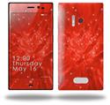 Stardust Red - Decal Style Skin (fits Nokia Lumia 928)