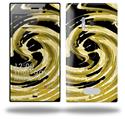 Alecias Swirl 02 Yellow - Decal Style Skin (fits Nokia Lumia 928)