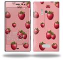Strawberries on Pink - Decal Style Skin (fits Nokia Lumia 928)