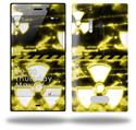 Radioactive Yellow - Decal Style Skin (fits Nokia Lumia 928)