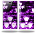 Radioactive Purple - Decal Style Skin (fits Nokia Lumia 928)