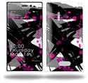 Abstract 02 Pink - Decal Style Skin (fits Nokia Lumia 928)