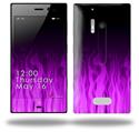 Fire Purple - Decal Style Skin (fits Nokia Lumia 928)