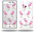 Flamingos on White - Decal Style Skin (fits Nokia Lumia 928)
