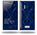 Abstract 01 Blue - Decal Style Skin (fits Nokia Lumia 928)