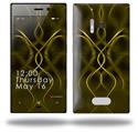 Abstract 01 Yellow - Decal Style Skin (fits Nokia Lumia 928)