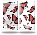 Butterflies Pink - Decal Style Skin (fits Nokia Lumia 928)