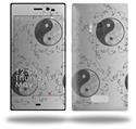 Feminine Yin Yang Gray - Decal Style Skin (fits Nokia Lumia 928)