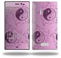 Feminine Yin Yang Purple - Decal Style Skin (fits Nokia Lumia 928)