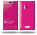 Solids Collection Fushia - Decal Style Skin (fits Nokia Lumia 928)