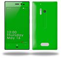 Solids Collection Green - Decal Style Skin (fits Nokia Lumia 928)