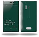 Solids Collection Hunter Green - Decal Style Skin (fits Nokia Lumia 928)