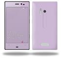 Solids Collection Lavender - Decal Style Skin (fits Nokia Lumia 928)