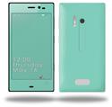 Solids Collection Seafoam Green - Decal Style Skin (fits Nokia Lumia 928)