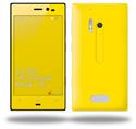 Solids Collection Yellow - Decal Style Skin (fits Nokia Lumia 928)