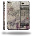 Pastel Abstract Gray and Purple - Decal Style Vinyl Skin (compatible with Apple Original iPhone 5, NOT the iPhone 5C or 5S)