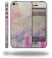 Pastel Abstract Pink and Blue - Decal Style Vinyl Skin (compatible with Apple Original iPhone 5, NOT the iPhone 5C or 5S)
