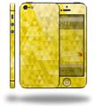 Triangle Mosaic Yellow - Decal Style Vinyl Skin (compatible with Apple Original iPhone 5, NOT the iPhone 5C or 5S)