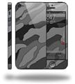 Camouflage Gray - Decal Style Vinyl Skin (compatible with Apple Original iPhone 5, NOT the iPhone 5C or 5S)