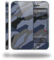Camouflage Blue - Decal Style Vinyl Skin (compatible with Apple Original iPhone 5, NOT the iPhone 5C or 5S)