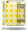 Boxed Yellow - Decal Style Vinyl Skin (compatible with Apple Original iPhone 5, NOT the iPhone 5C or 5S)