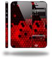 HEX Red - Decal Style Vinyl Skin (compatible with Apple Original iPhone 5, NOT the iPhone 5C or 5S)