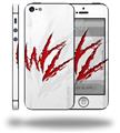 WraptorSkinz WZ on White - Decal Style Vinyl Skin (compatible with Apple Original iPhone 5, NOT the iPhone 5C or 5S)