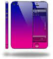 Smooth Fades Hot Pink Blue - Decal Style Vinyl Skin (compatible with Apple Original iPhone 5, NOT the iPhone 5C or 5S)