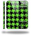 Houndstooth Neon Lime Green on Black - Decal Style Vinyl Skin (compatible with Apple Original iPhone 5, NOT the iPhone 5C or 5S)