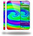 Rainbow Swirl - Decal Style Vinyl Skin (compatible with Apple Original iPhone 5, NOT the iPhone 5C or 5S)