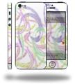 Neon Swoosh on White - Decal Style Vinyl Skin (compatible with Apple Original iPhone 5, NOT the iPhone 5C or 5S)