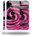 Alecias Swirl 02 Hot Pink - Decal Style Vinyl Skin (compatible with Apple Original iPhone 5, NOT the iPhone 5C or 5S)