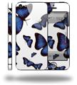 Butterflies Blue - Decal Style Vinyl Skin (compatible with Apple Original iPhone 5, NOT the iPhone 5C or 5S)