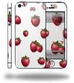 Strawberries on White - Decal Style Vinyl Skin (compatible with Apple Original iPhone 5, NOT the iPhone 5C or 5S)
