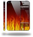 Fire on Black - Decal Style Vinyl Skin (compatible with Apple Original iPhone 5, NOT the iPhone 5C or 5S)