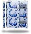 Petals Blue - Decal Style Vinyl Skin (compatible with Apple Original iPhone 5, NOT the iPhone 5C or 5S)