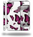 Butterflies Purple - Decal Style Vinyl Skin (compatible with Apple Original iPhone 5, NOT the iPhone 5C or 5S)