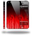 Fire Red - Decal Style Vinyl Skin (compatible with Apple Original iPhone 5, NOT the iPhone 5C or 5S)