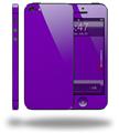 Solids Collection Purple - Decal Style Vinyl Skin (compatible with Apple Original iPhone 5, NOT the iPhone 5C or 5S)