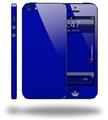 Solids Collection Royal Blue - Decal Style Vinyl Skin (compatible with Apple Original iPhone 5, NOT the iPhone 5C or 5S)