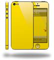 Solids Collection Yellow - Decal Style Vinyl Skin (compatible with Apple Original iPhone 5, NOT the iPhone 5C or 5S)