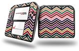 Zig Zag Colors 02 - Decal Style Vinyl Skin fits Nintendo 2DS - 2DS NOT INCLUDED