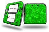 Triangle Mosaic Green - Decal Style Vinyl Skin fits Nintendo 2DS - 2DS NOT INCLUDED