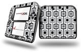 Squares In Squares - Decal Style Vinyl Skin fits Nintendo 2DS - 2DS NOT INCLUDED