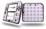 Squared Lavender - Decal Style Vinyl Skin fits Nintendo 2DS - 2DS NOT INCLUDED