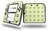 Boxed Sage Green - Decal Style Vinyl Skin fits Nintendo 2DS - 2DS NOT INCLUDED