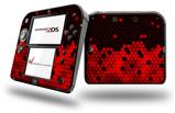 HEX Red - Decal Style Vinyl Skin fits Nintendo 2DS - 2DS NOT INCLUDED