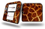 Fractal Fur Giraffe - Decal Style Vinyl Skin fits Nintendo 2DS - 2DS NOT INCLUDED